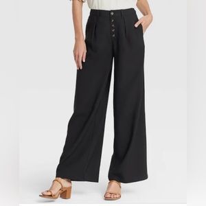 Who What Wear Women’s Wide Leg Trouser